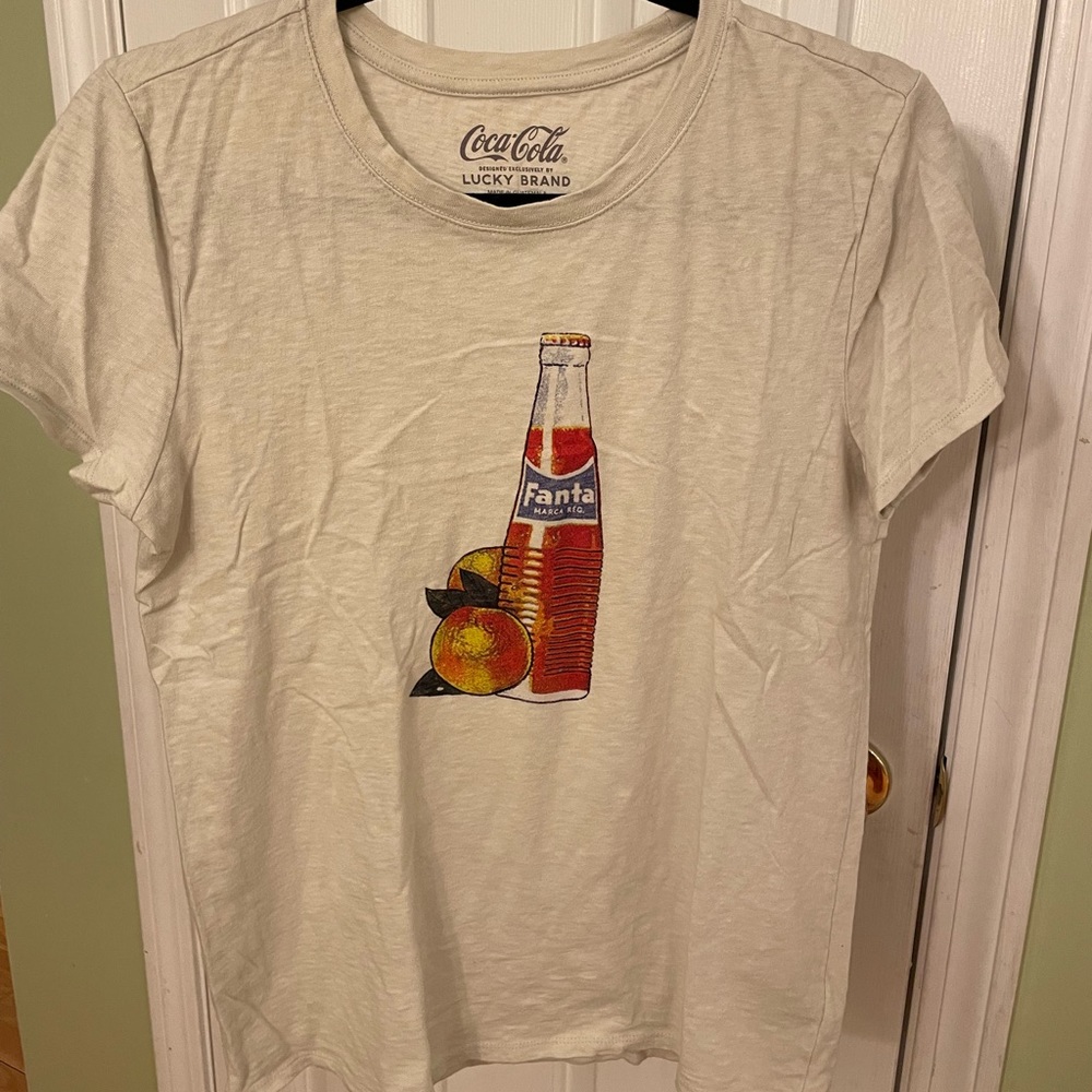 Lucky Brand Coca-Cola Fanta Graphic Tee